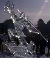 Winterlude Crystal Garden Ice Sculptures